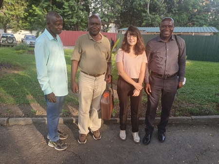 Rencontre de l'association Congo-Futur avec Madame TARDIEU Léa, chargée de mission société civile et attachée humanitaire, service de coopération et action culturelle à Brazzaville Février 2023